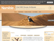 Tablet Screenshot of namibia.it